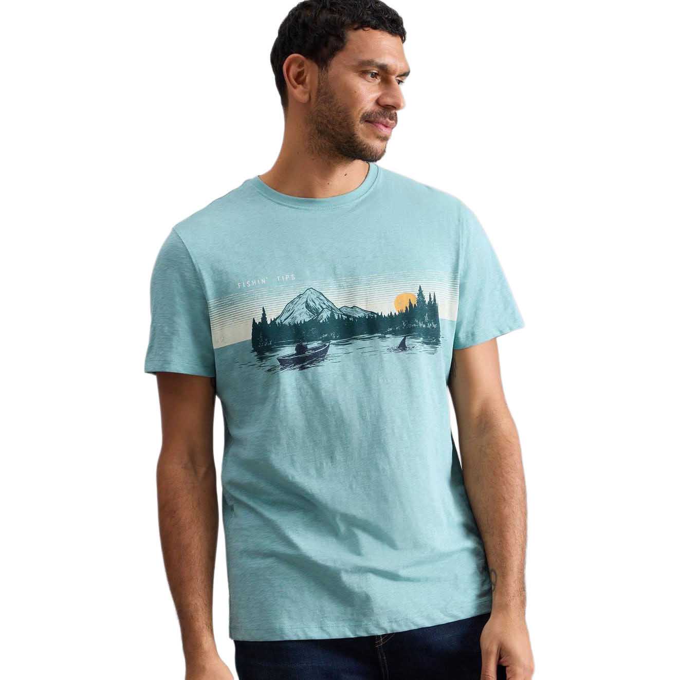 White Stuff Abersoch Fishin Graphic Tee